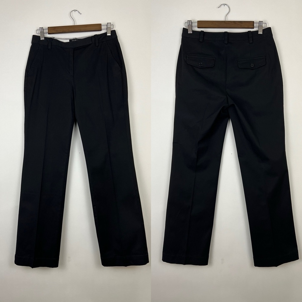 Talbots Petites Heritage black dress pants Sz 4P